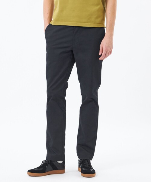MACKINTOSH PHILOSOPHY（ﾏｯｷﾝﾄｯｼｭ ﾌｨﾛｿﾌｨｰ）の「【MP STANDARD TROUSERS】STYLE002 SLIM FIT フレックスドライチノ（チノパンツ・メンズ・グリーン系その他2/ダークネイビー/ベージュ系その他4/ブラック・38/40/42）」の2枚目の写真