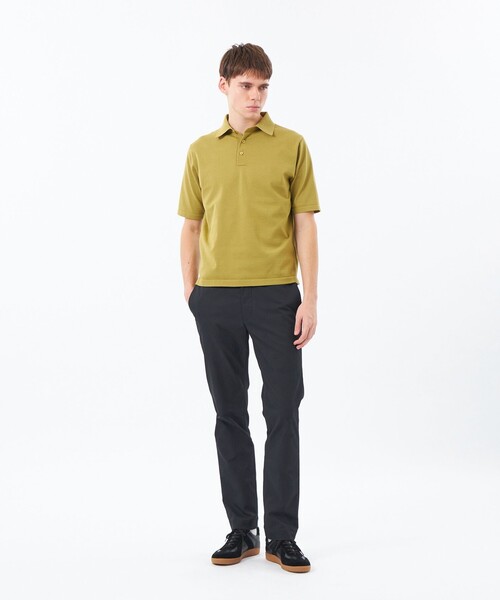 MACKINTOSH PHILOSOPHY（ﾏｯｷﾝﾄｯｼｭ ﾌｨﾛｿﾌｨｰ）の「【MP STANDARD TROUSERS】STYLE002 SLIM FIT フレックスドライチノ（チノパンツ・メンズ・グリーン系その他2/ダークネイビー/ベージュ系その他4/ブラック・38/40/42）」の5枚目の写真