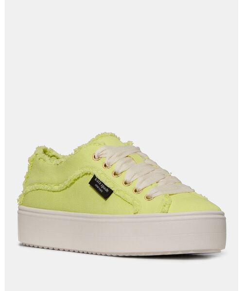 kate spade new york（ケイトスペード ニューヨーク）の「サム アイコン プラットフォーム スニーカー（スニーカー・レディース・グリーン・7/5/8/6）」の5枚目の写真