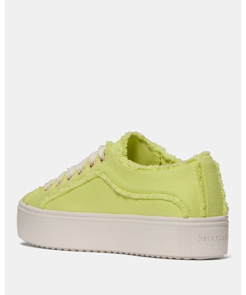 kate spade new york（ケイトスペード ニューヨーク）の「サム アイコン プラットフォーム スニーカー（スニーカー・レディース・グリーン・7/5/8/6）」の3枚目の写真