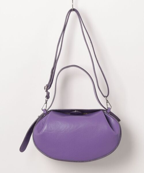 Scrap Book（スクラップブック）の「【OLISTIA】ダエンショルダーバッグ（ショルダーバッグ・レディース・パープル/レッド/ブラック・FREE）」の2枚目の写真