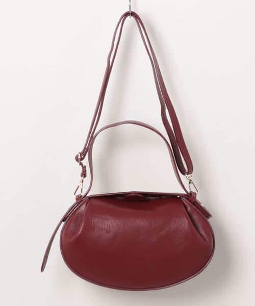 Scrap Book（スクラップブック）の「【OLISTIA】ダエンショルダーバッグ（ショルダーバッグ・レディース・パープル/レッド/ブラック・FREE）」の3枚目の写真