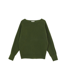 Stripe Boat neck Knitwear (7colors)