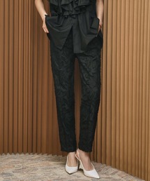 ELFRANK（エルフランク）の「【2026SS】フェザージャガードセンタープレステーパードパンツ ウエストゴム（その他パンツ）」