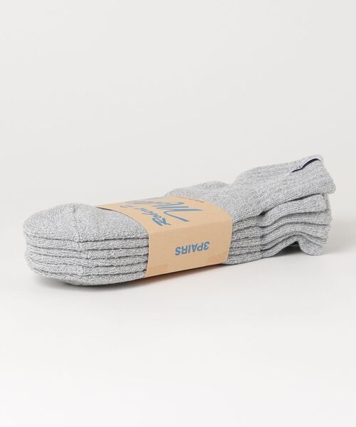 MILLER(ミラー)の「"02"≪Robert P. Miller≫3足セット ピスネーム ショートソックス(ソックス/靴下・メンズ・その他/ブラック/オフホワイト/グレー・23~25cm/25~27cm)」の13枚目の写真