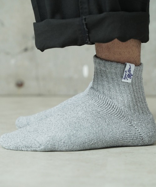 MILLER(ミラー)の「"02"≪Robert P. Miller≫3足セット ピスネーム ショートソックス(ソックス/靴下・メンズ・その他/ブラック/オフホワイト/グレー・23~25cm/25~27cm)」の18枚目の写真