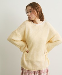 Crisp（クリスプ）の「オーバーシアーニット（ニット/セーター）」