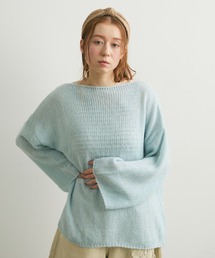 Crisp（クリスプ）の「オーバーシアーニット（ニット/セーター）」