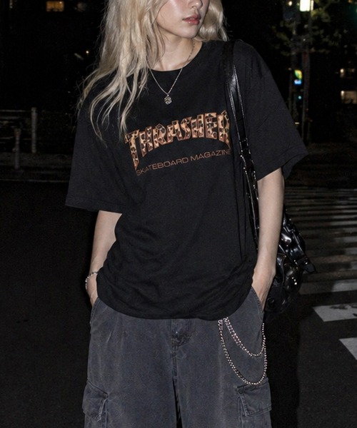 セール】【at】〔THRASHER/スラッシャー〕アソートファー アップリケ