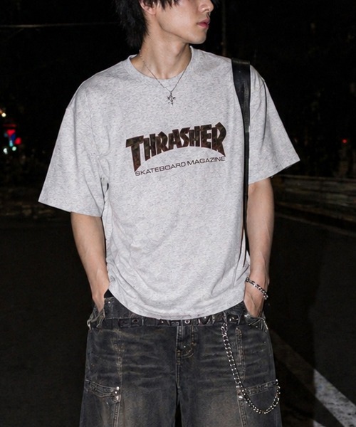 セール】【at】〔THRASHER/スラッシャー〕アソートファー アップリケ