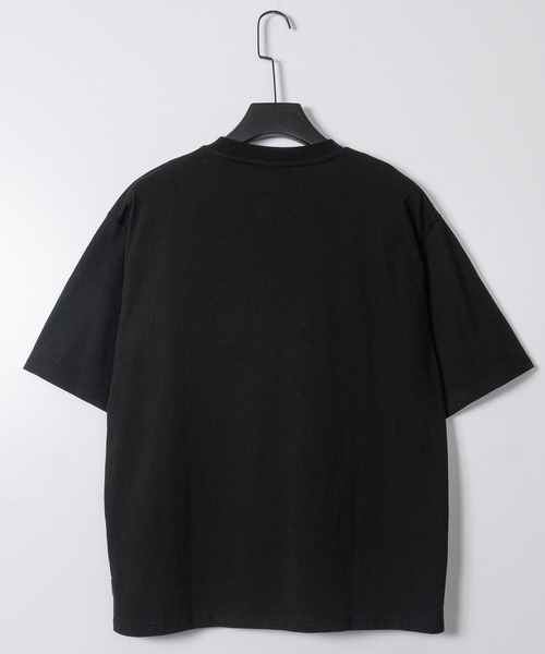 THRASHER(スラッシャー)の「【at】〔THRASHER/スラッシャー〕アソートファー アップリケ半袖Tシャツ ショート丈/カモフラージュ/レオパード(Tシャツ/カットソー・メンズ・ブラック系1/ピンク/ブラック系2/アッシュグレー・FREE/MEDIUM/LARGE)」の6枚目の写真