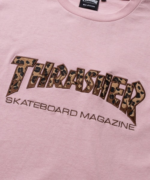 THRASHER(スラッシャー)の「【at】〔THRASHER/スラッシャー〕アソートファー アップリケ半袖Tシャツ ショート丈/カモフラージュ/レオパード(Tシャツ/カットソー・メンズ・ブラック系1/ピンク/ブラック系2/アッシュグレー・FREE/MEDIUM/LARGE)」の17枚目の写真