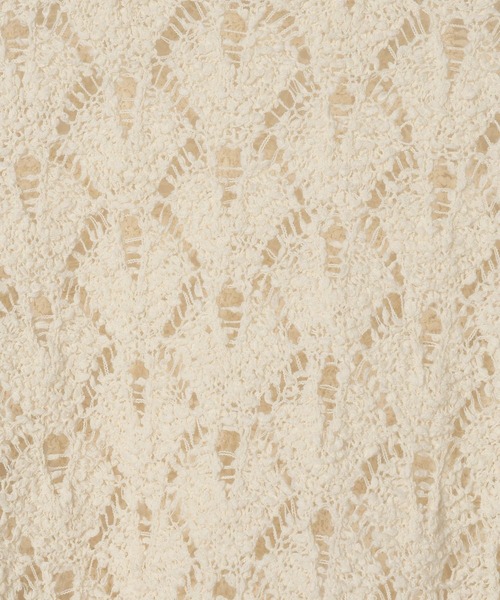 LEPSIM（レプシィム）の「5ゲージ透かし長袖プルオーバー　647479（ニット/セーター・レディース・ピンク/ライム/ブラック/ナチュラル・FREE）」の11枚目の写真