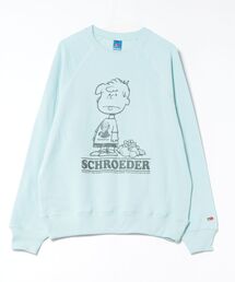 FTL x PEANUTS甘編み裏毛スウェット2 / ピーナッツ コラボ 長袖スウェット/ SCHROEDER / シュローダー