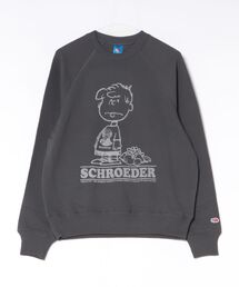FTL x PEANUTS甘編み裏毛スウェット2 / ピーナッツ コラボ 長袖スウェット/ SCHROEDER / シュローダー