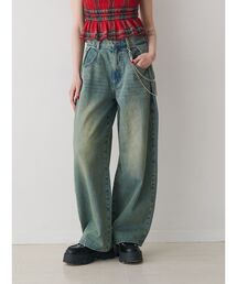 jouetie | ルーズデニムパンツ チェーン付(デニムパンツ)