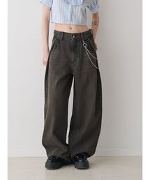 jouetie | ルーズデニムパンツ チェーン付(デニムパンツ)