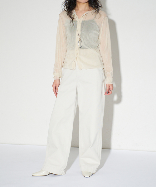 GRISE(グリーズ)の「《追加》GRISE4cmナロースクエアウェーブスリングバック(パンプス・レディース・アイボリー/ブラック/モスグリーン・25cm/24.5cm/24cm/23.5cm/23cm/22.5cm/22cm)」の8枚目の写真