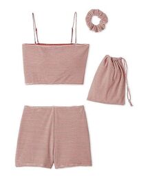 emmi | シュシュ付きバンドゥスイムウェア(水着)