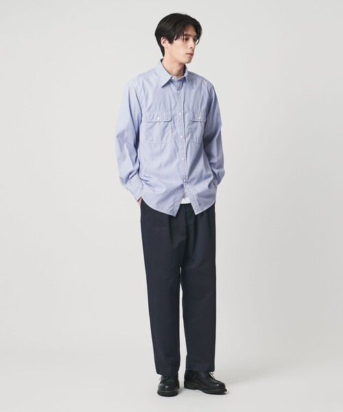 SCYE BASICS(サイベーシックス)の「【別注】<SCYE BASICS>ウォッシュド チノ パンツ(チノパンツ・メンズ・オフホワイト/ネイビー/ダークブラウン・40/36/38)」の8枚目の写真