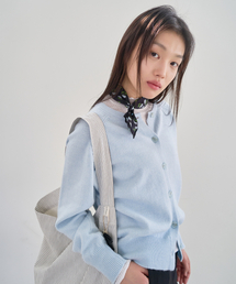 JULIAPEPE（ジュリアペペ）の「Daily Round Knit Cardigan (Morning sky blue)（カーディガン/ボレロ）」
