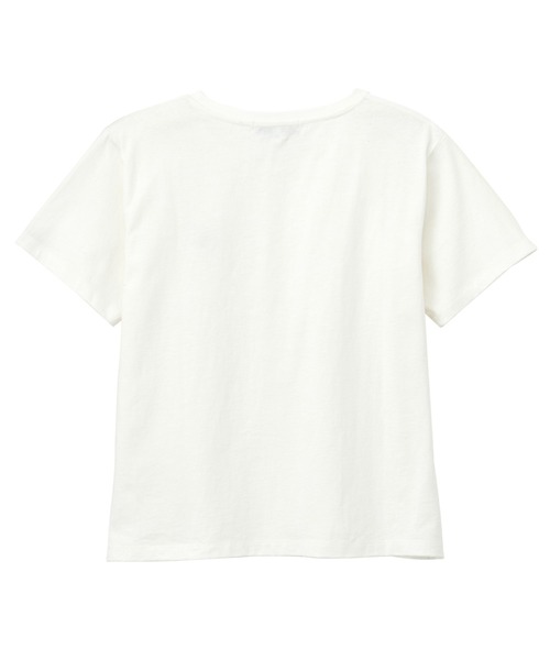 U.S. POLO ASSN.(ユーエスポロアッスン)の「GeeRA別注【U.S. POLO ASSN.】 S~LLサイズ展開 接触冷感ワンポイント刺繍コンパクトシルエットベーシックTシャツ(Tシャツ/カットソー・レディース・ブラック/その他/オフホワイト/ホワイト系その他/ネイビー/ベージュ・SMALL/MEDIUM/LARGE/X-LARGE)」の11枚目の写真
