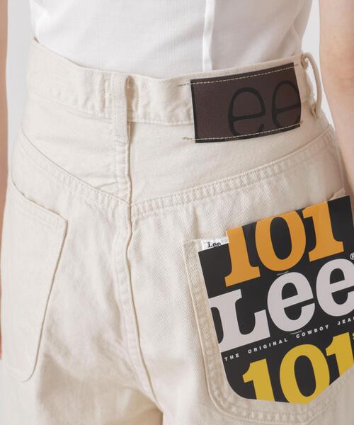 Lee(リー)の「Lee/TUCK RIDERS PANTS(デニムパンツ・レディース・オフホワイト・S/XS)」の12枚目の写真