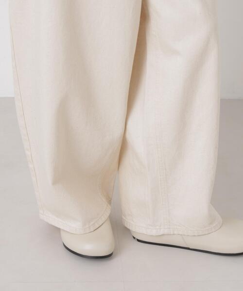 Lee(リー)の「Lee/TUCK RIDERS PANTS(デニムパンツ・レディース・オフホワイト・S/XS)」の13枚目の写真