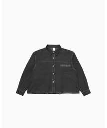 SYNTHETIC DENIM SHIRT L / シンセティックデニムシャツＬ