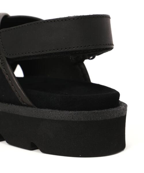 Clarks（クラークス）の「CLARKS/クラークス　MEARE CROSS レディースサンダル（サンダル・レディース・ブラック・5/6/4）」の4枚目の写真