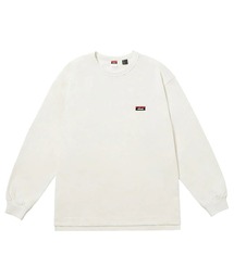 NANGA ECO HYBRID BOX LOGO EMBROIDERY L/S TEE