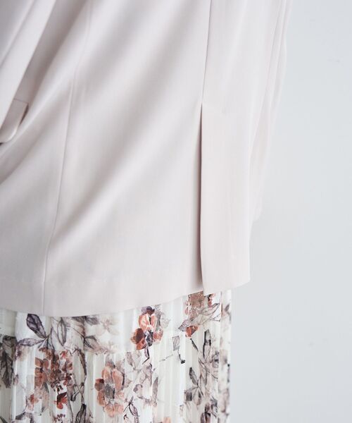 YECCA VECCA（イェッカヴェッカ）の「ダブルブレストジャケット（テーラードジャケット・レディース・ネイビー/ライトベージュ・FREE）」の10枚目の写真