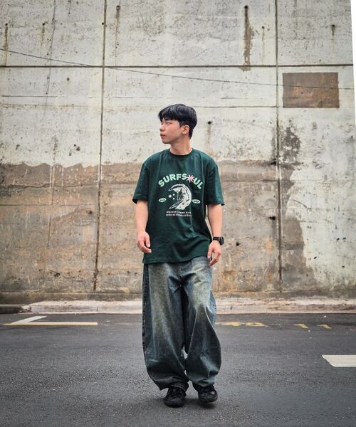 REBRENNER(リブレンナー)の「20番手サーフソウルスタンダード半袖Tシャツグリーン(Tシャツ/カットソー・レディース・グリーン・4XL/SMALL/MEDIUM/LARGE/X-LARGE/2XL/3XL)」の16枚目の写真