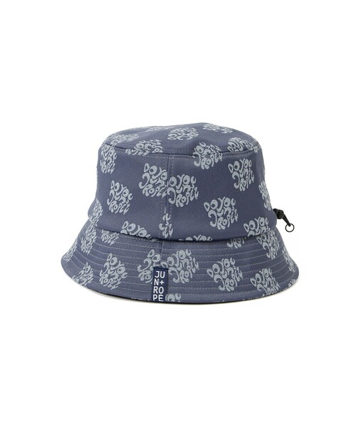 JUN&ROPE'（ジュンアンドロペ）の「ジャガードハット（ハット・レディース・ホワイト/ネイビー/ターコイズブルー・FREE）」の11枚目の写真