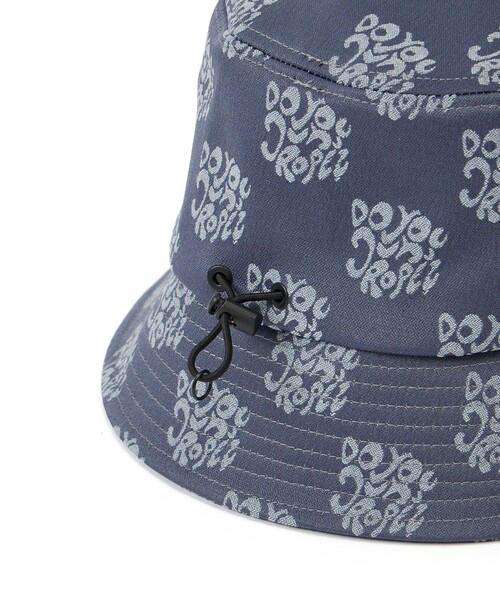 JUN&ROPE'（ジュンアンドロペ）の「ジャガードハット（ハット・レディース・ホワイト/ネイビー/ターコイズブルー・FREE）」の13枚目の写真