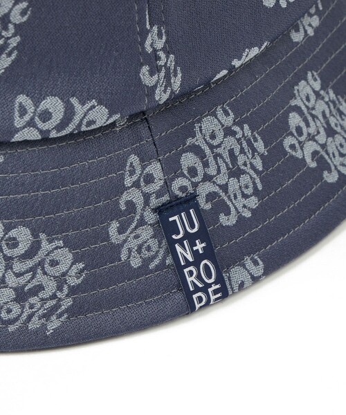 JUN&ROPE'（ジュンアンドロペ）の「ジャガードハット（ハット・レディース・ホワイト/ネイビー/ターコイズブルー・FREE）」の14枚目の写真
