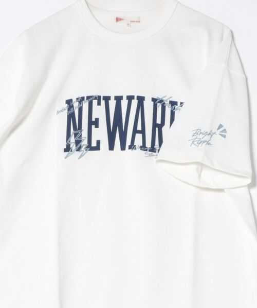 NAVY（ネイビー）の「NAVY ヘビーウェイトルーズTシャツ（Tシャツ/カットソー・レディース・ローズ系/オフホワイト/チャコールグレー・FREE）」の17枚目の写真