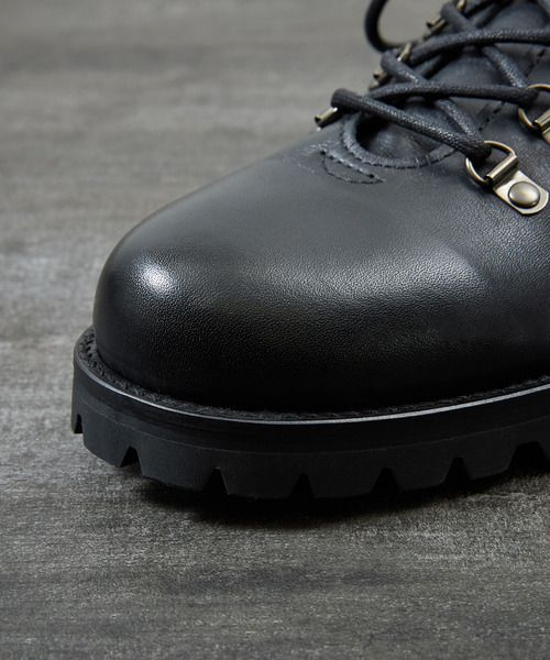 PADRONE(パドローネ)の「PADRONE パドローネ / TREKKING SHOES (WATER PROOF LEATHER) スコッチガードウォータープルーフレザートレッキングシューズ / PU8054-2101(ブーツ・メンズ・ダークブラウン/ブラック・42/41/40)」の5枚目の写真