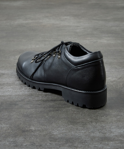 PADRONE(パドローネ)の「PADRONE パドローネ / TREKKING SHOES (WATER PROOF LEATHER) スコッチガードウォータープルーフレザートレッキングシューズ / PU8054-2101(ブーツ・メンズ・ダークブラウン/ブラック・42/41/40)」の9枚目の写真