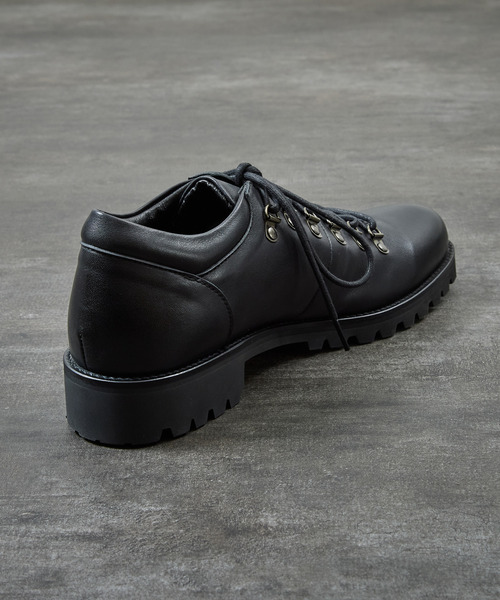 PADRONE(パドローネ)の「PADRONE パドローネ / TREKKING SHOES (WATER PROOF LEATHER) スコッチガードウォータープルーフレザートレッキングシューズ / PU8054-2101(ブーツ・メンズ・ダークブラウン/ブラック・42/41/40)」の10枚目の写真