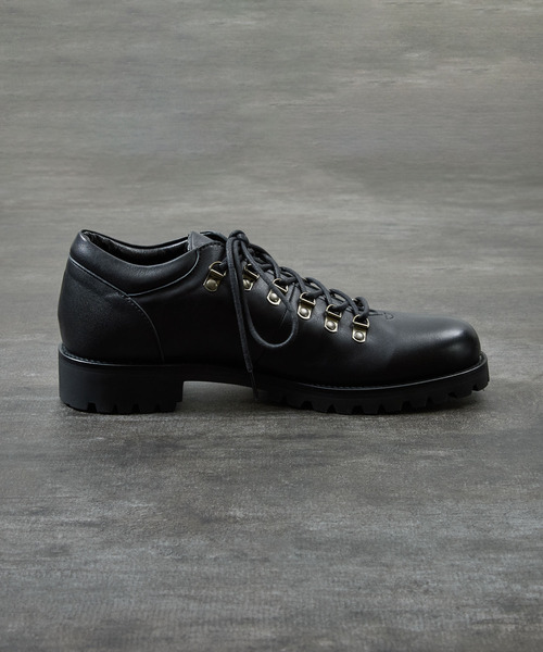 PADRONE(パドローネ)の「PADRONE パドローネ / TREKKING SHOES (WATER PROOF LEATHER) スコッチガードウォータープルーフレザートレッキングシューズ / PU8054-2101(ブーツ・メンズ・ダークブラウン/ブラック・42/41/40)」の11枚目の写真