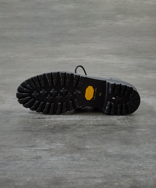 PADRONE(パドローネ)の「PADRONE パドローネ / TREKKING SHOES (WATER PROOF LEATHER) スコッチガードウォータープルーフレザートレッキングシューズ / PU8054-2101(ブーツ・メンズ・ダークブラウン/ブラック・42/41/40)」の12枚目の写真
