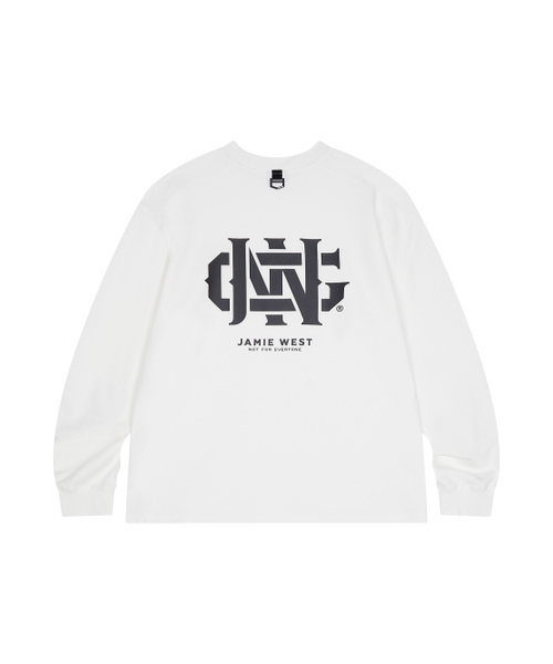 JAMIE WEST（ジェイミーウエスト）の「[JWGC] モックネックシンボルロングスリーブTシャツ (ホワイト)（Tシャツ/カットソー・レディース・その他・MEDIUM/LARGE/X-LARGE）」の2枚目の写真