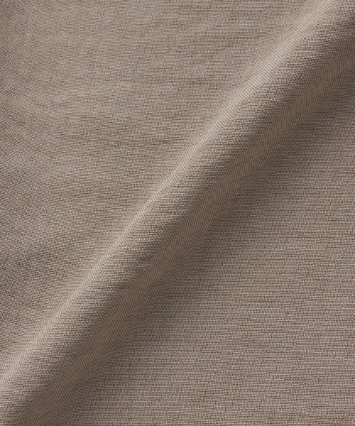 CROSS FUNCTION（クロスファンクション）の「《シワになりにくい》サマナチュラ リネンライクオールインワン【CROSS FUNCTION/クロスファンクション】（つなぎ/オールインワン・レディース・チャコールグレー/モカ・M/L/LL）」の5枚目の写真