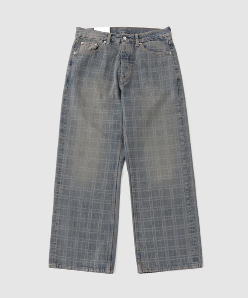 HOPE(ホープ)の「HOPE / ホープ CRISS JEANS DUSTY BLUE CHECK(デニムパンツ・メンズ・ブルー系その他・29/31/30)」の1枚目の写真