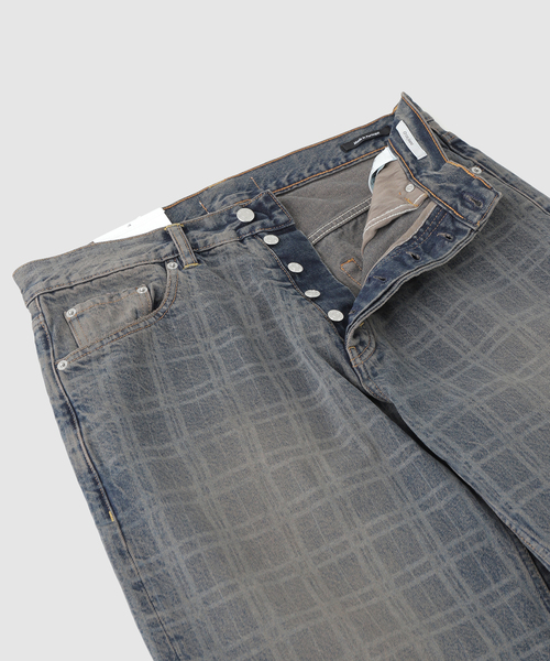 HOPE(ホープ)の「HOPE / ホープ CRISS JEANS DUSTY BLUE CHECK(デニムパンツ・メンズ・ブルー系その他・29/31/30)」の3枚目の写真