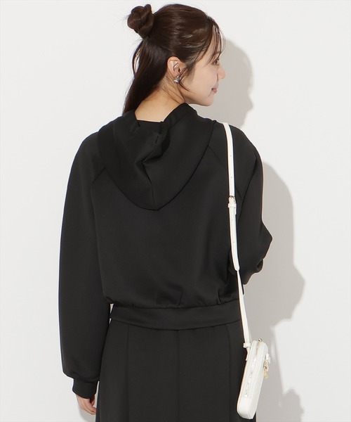 WILLSELECTION(ウィルセレクション)の「【SWEAT series】リボンスウェットフーディー(パーカー・レディース・オフホワイト/サックスブルー/ブラック/ミント・FREE)」の18枚目の写真