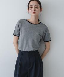 SENSE OF PLACE by URBAN RESEARCH | バックオープンリンガーTシャツ(半袖)(Tシャツ/カットソー)