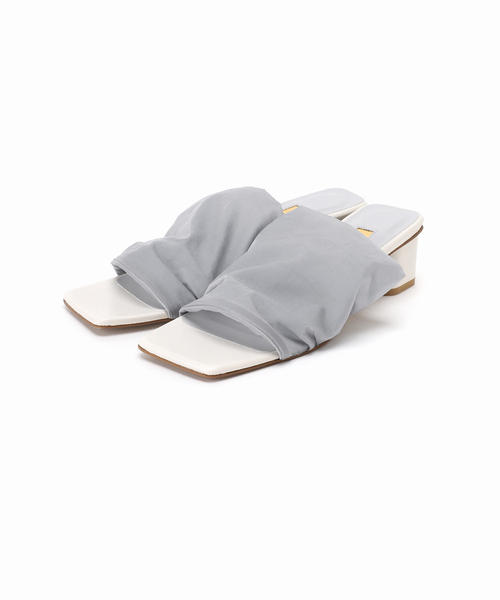 GRISE（グリーズ）の「《追加》GRISE4cmスクエアシアーミュールサンダル（サンダル・レディース・ベージュ/ライトグレー/ブラウン・X-LARGE/LARGE/MEDIUM/SMALL）」の21枚目の写真