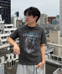 Vintage Make Short Band T-shirt - ヴィンテージメイクバンドTシャツ/ロックTシャツ【短丈】